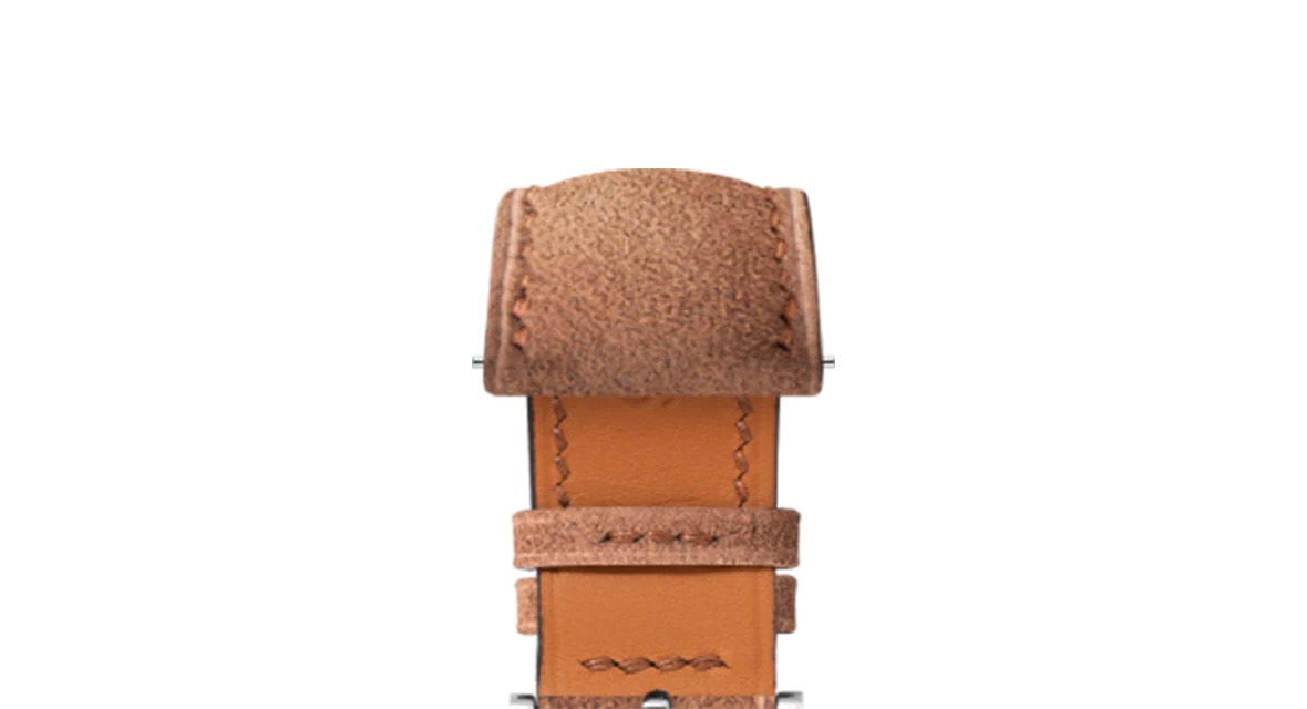 Brown Alcantara Signature "Teddy Bear" Strap - Image 4