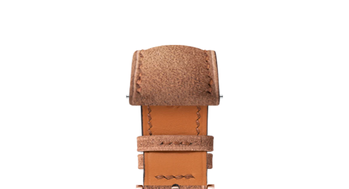 Brown Alcantara Signature "Teddy Bear" Strap - Image 6