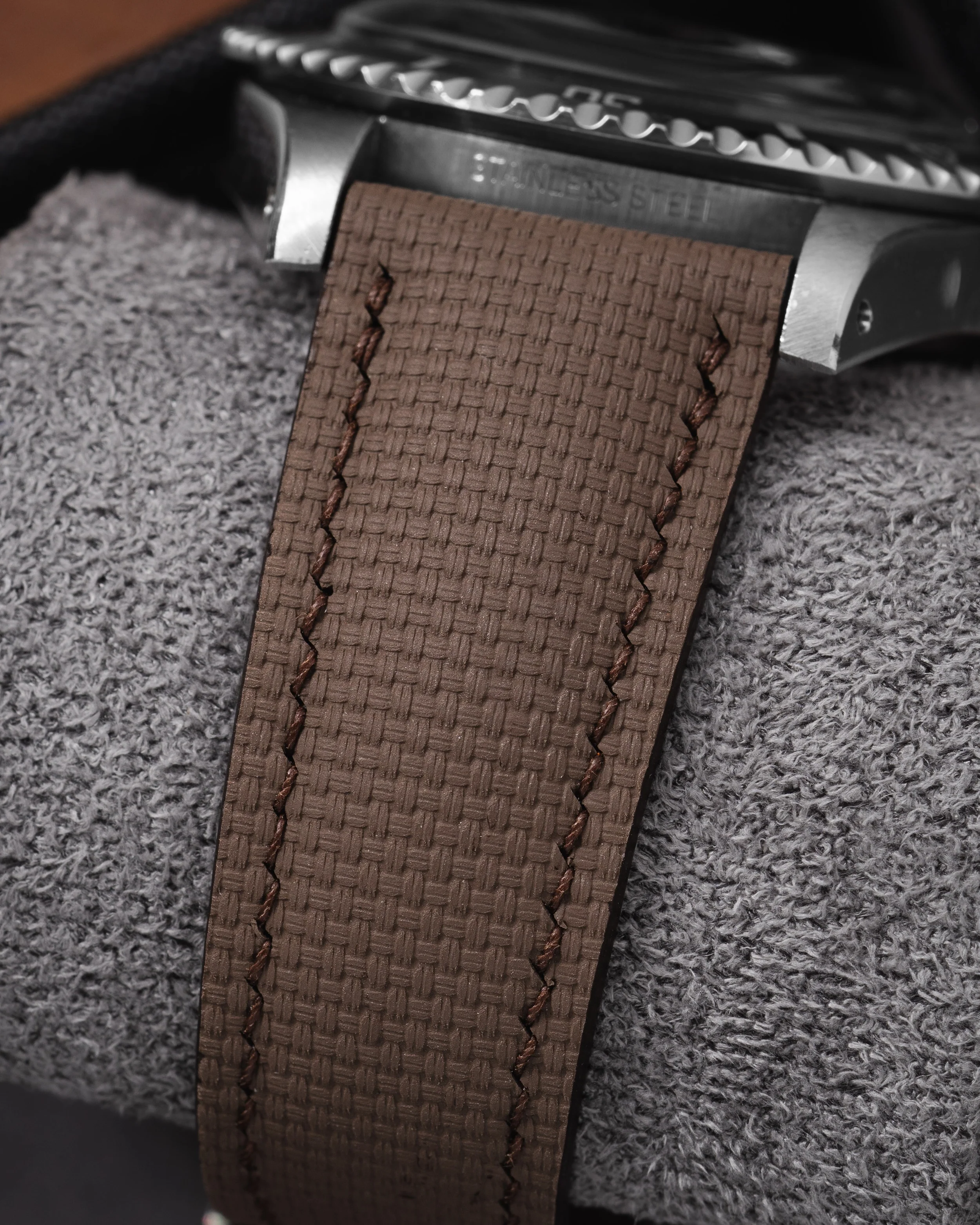 Brown Sailcloth Signature Strap - Image 3