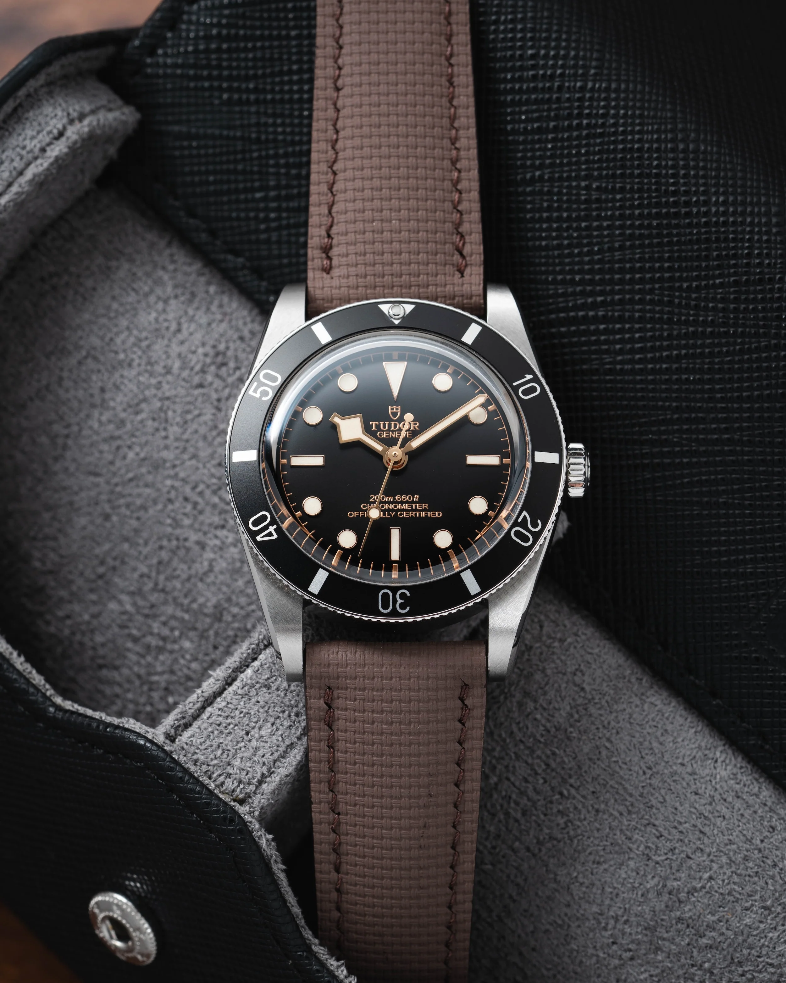 Brown Sailcloth Signature Strap - Image 4