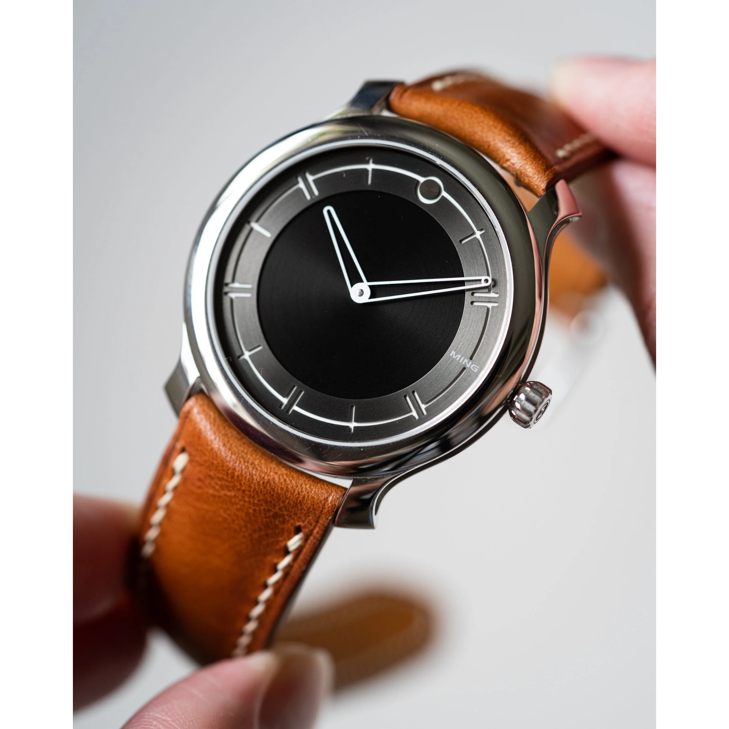 Brown Waxy Signature (Curved) Strap - Image 3