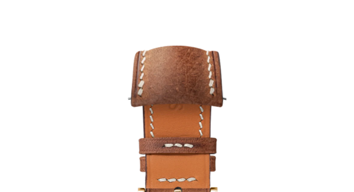 Brown Waxy Signature (Curved) Strap - Image 9
