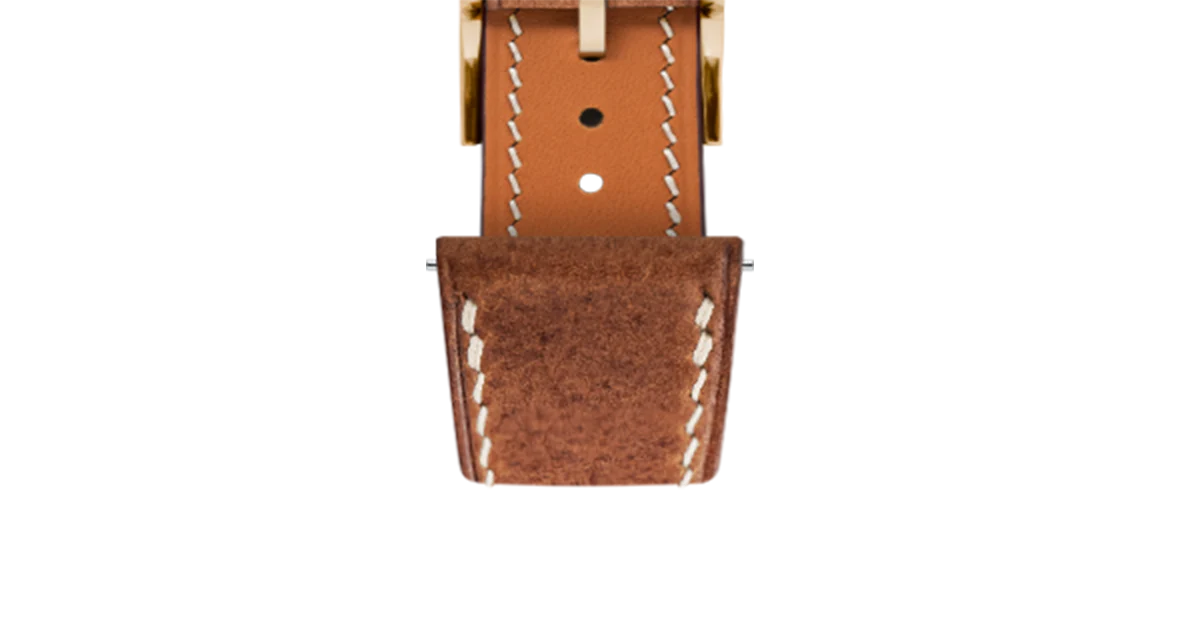 Brown Waxy Slim Strap - Image 9