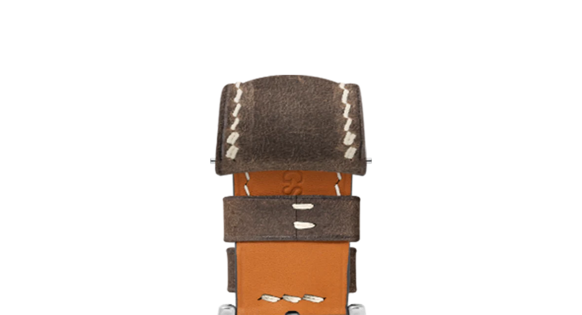 Cognac Crazy Horse Chunky Strap - Image 4