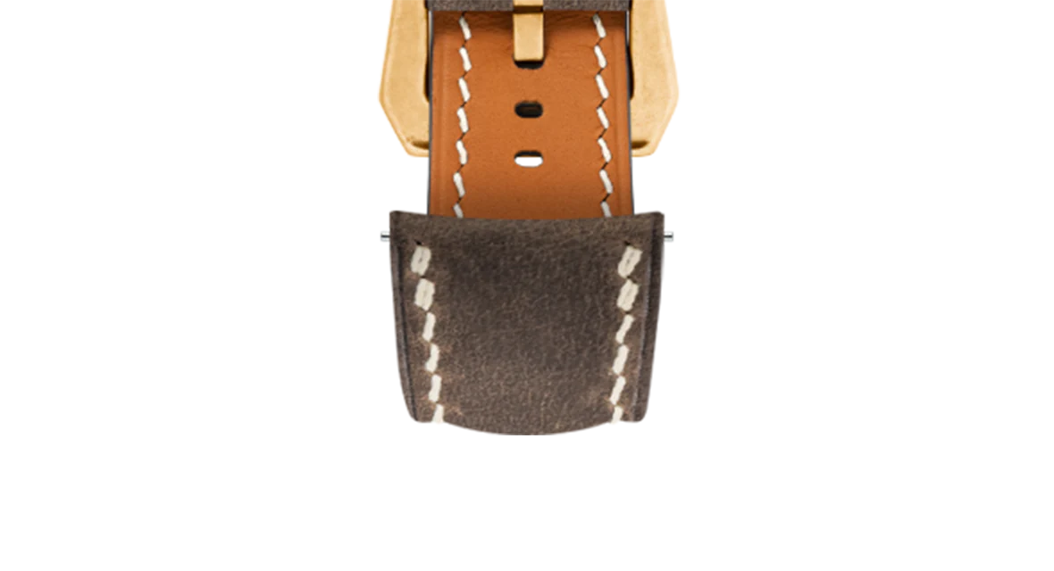Cognac Crazy Horse Chunky Strap - Image 9