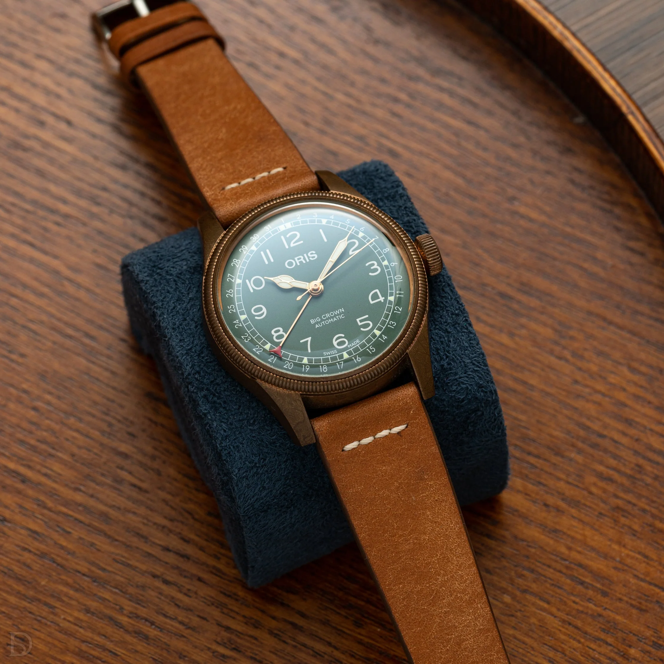 Overstock: Cognac Pueblo Row-Stitch Strap - Image 2