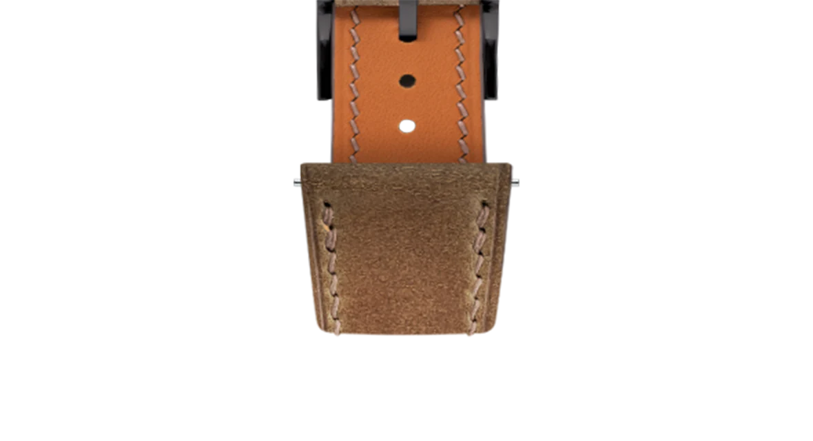 Cognac Shell Cordovan Slim Strap - Image 11
