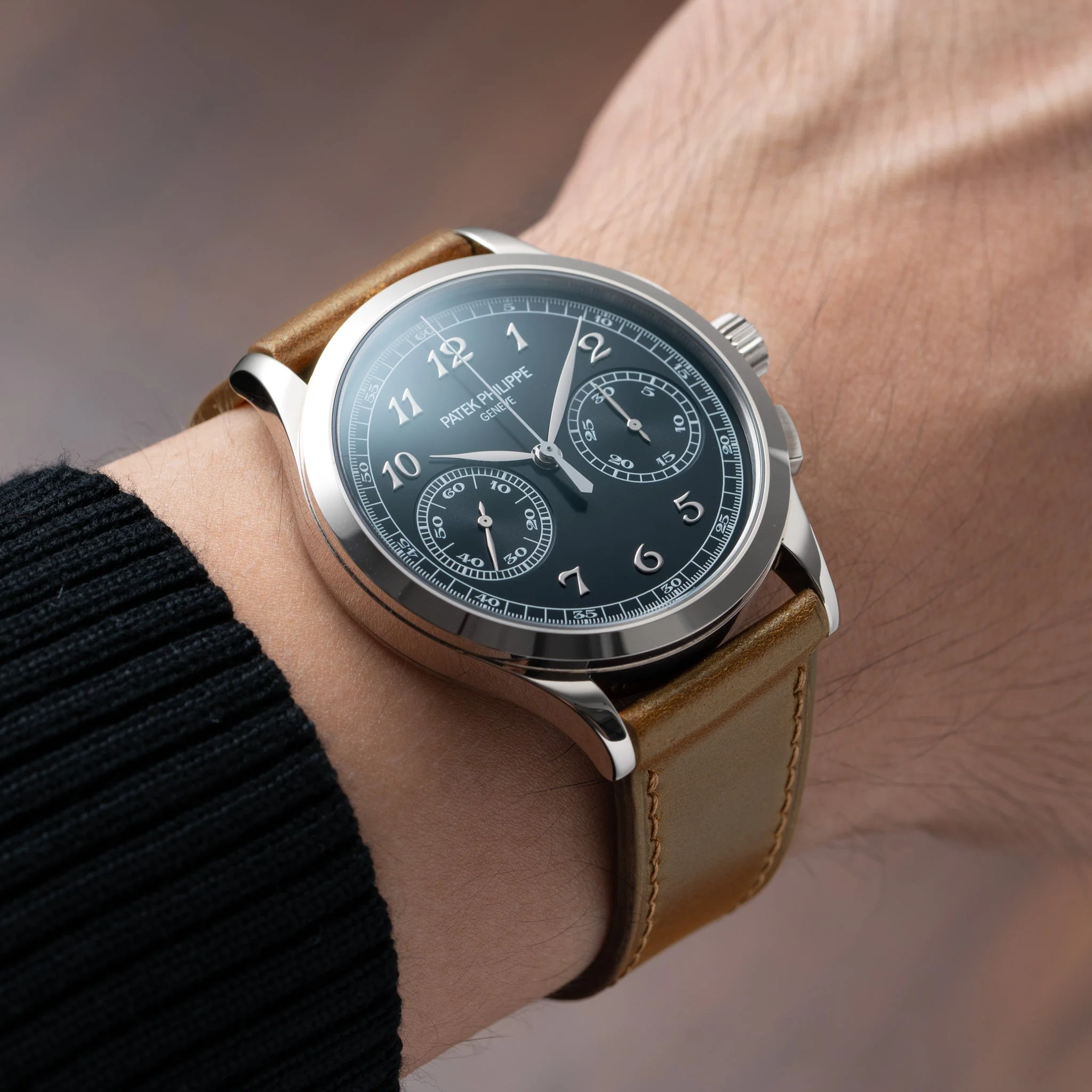 Cognac Shell Cordovan Slim Strap - Image 3