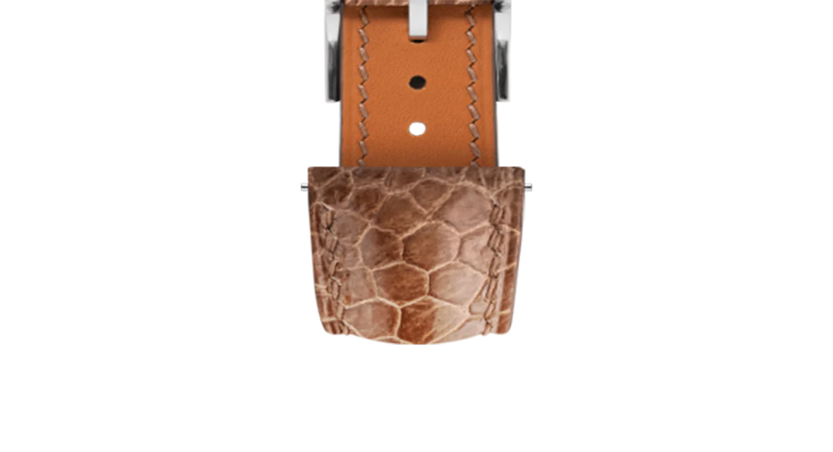 Copper Ostrich Leg Signature Strap - Image 4