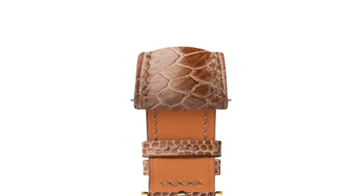 Copper Ostrich Leg Signature Strap - Image 7