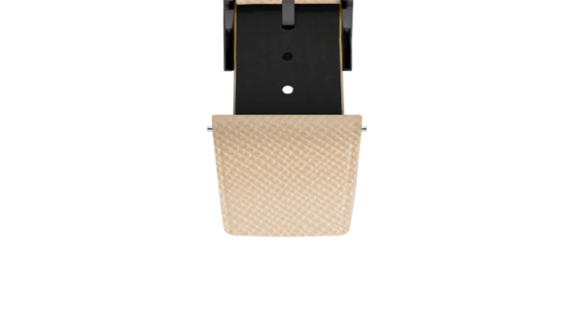 Overstock: Cream Saffiano Stitchless Strap - Image 12