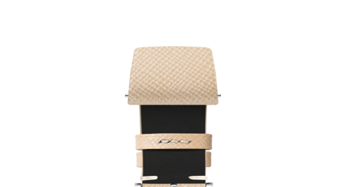 Overstock: Cream Saffiano Stitchless Strap - Image 5