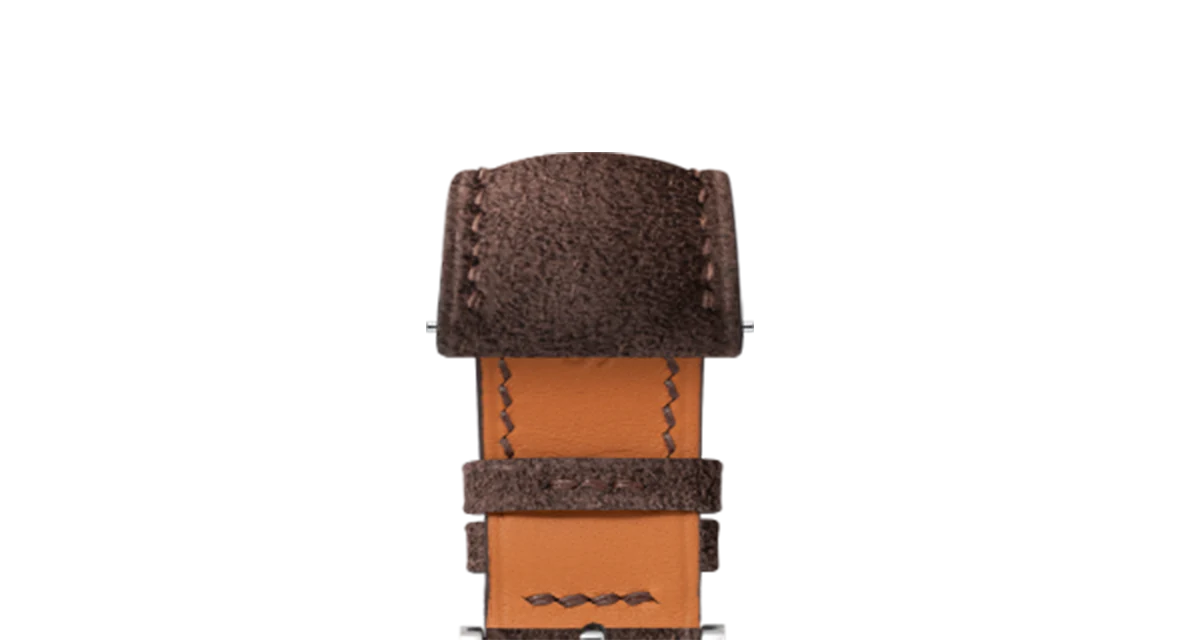 Dark Brown Alcantara Signature Strap - Image 3