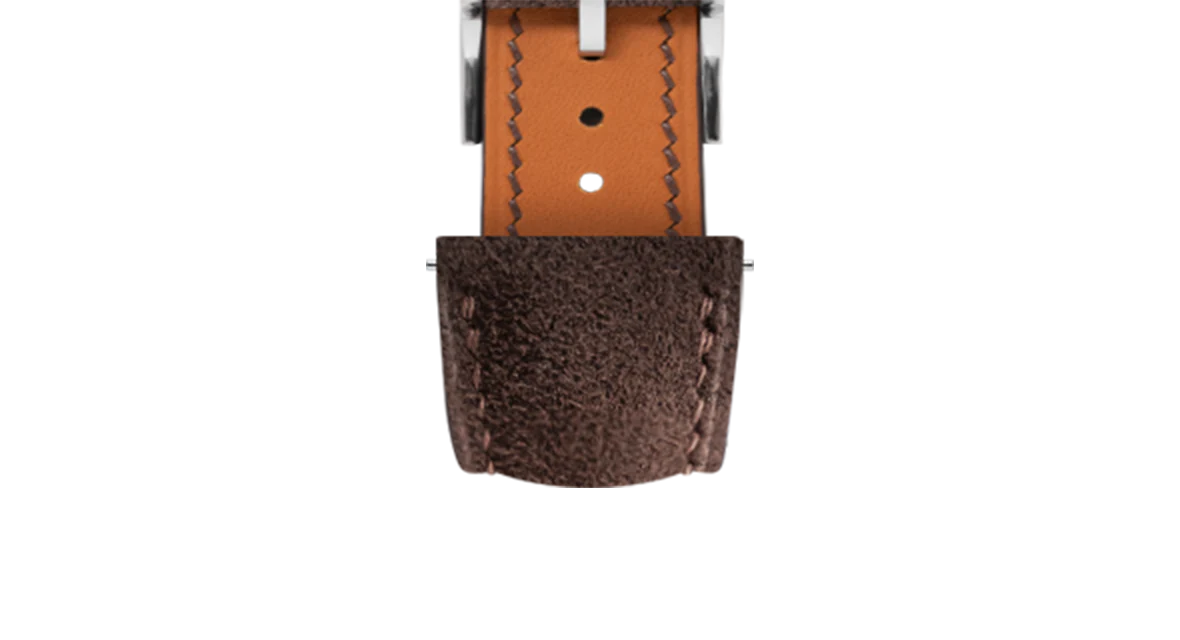 Dark Brown Alcantara Signature Strap - Image 4