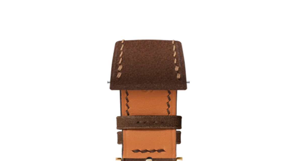 Dark Brown Nubuck Slim Strap - Image 8
