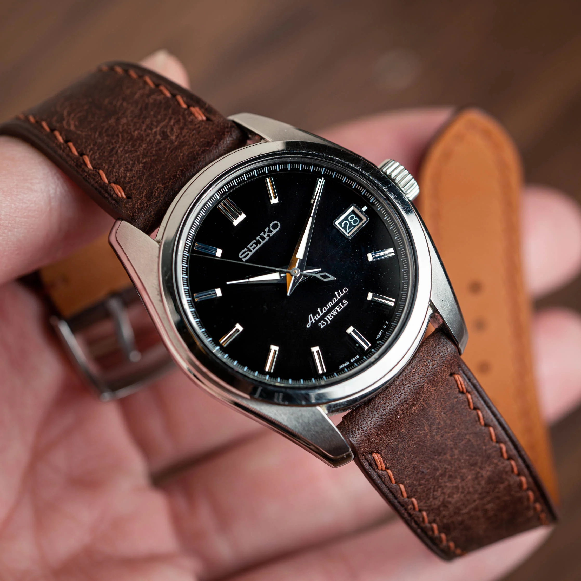 Dark Brown Pueblo Slim Strap - Image 5