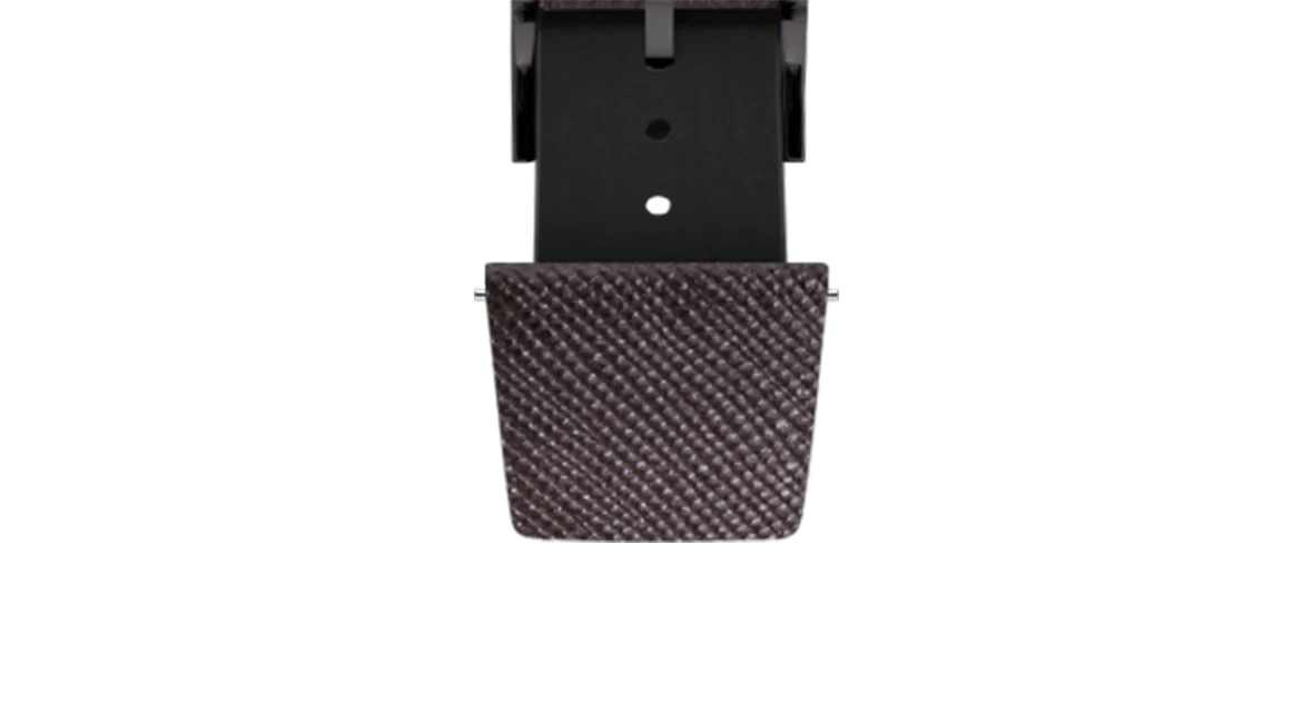 Dark Brown Saffiano Stitchless Strap - Image 13