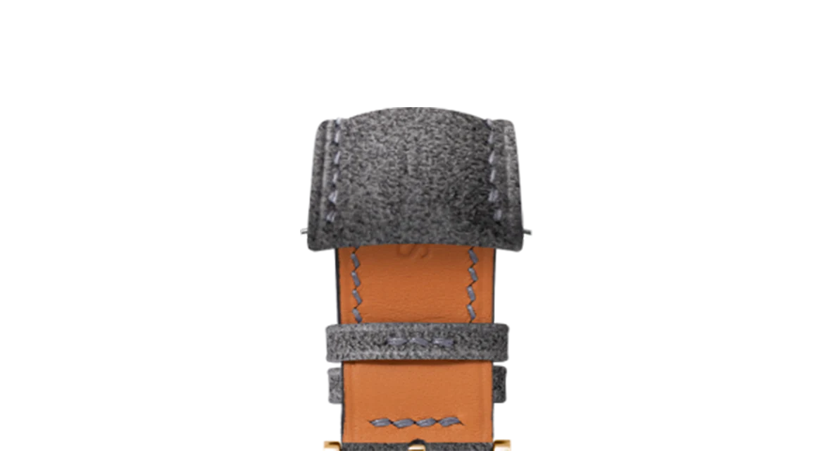 Dark Grey Alcantara Signature (Curved) Strap - Image 8