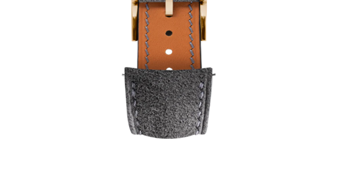 Dark Grey Alcantara Signature (Curved) Strap - Image 9