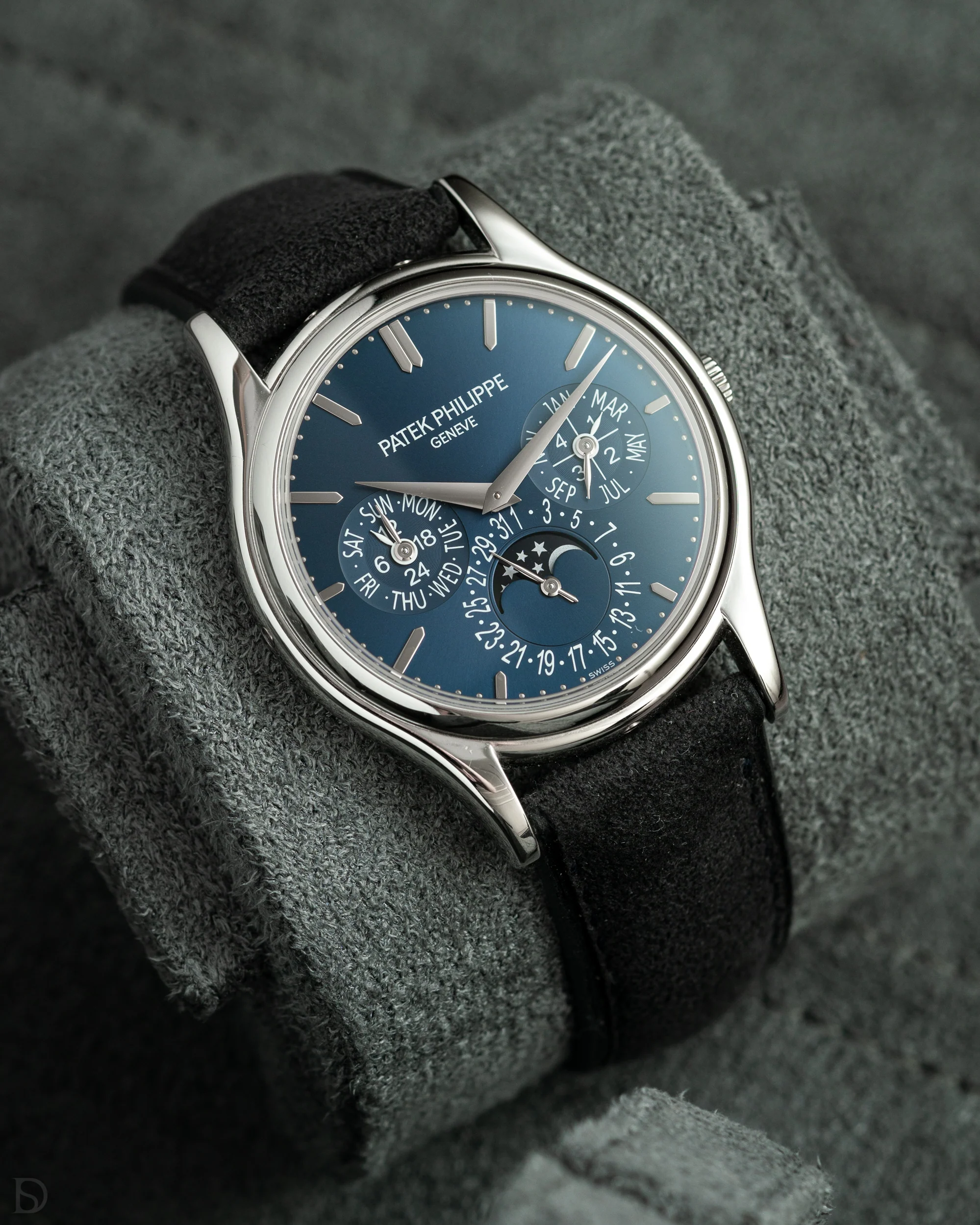 Dark Grey Alcantara Signature Strap - Image 3