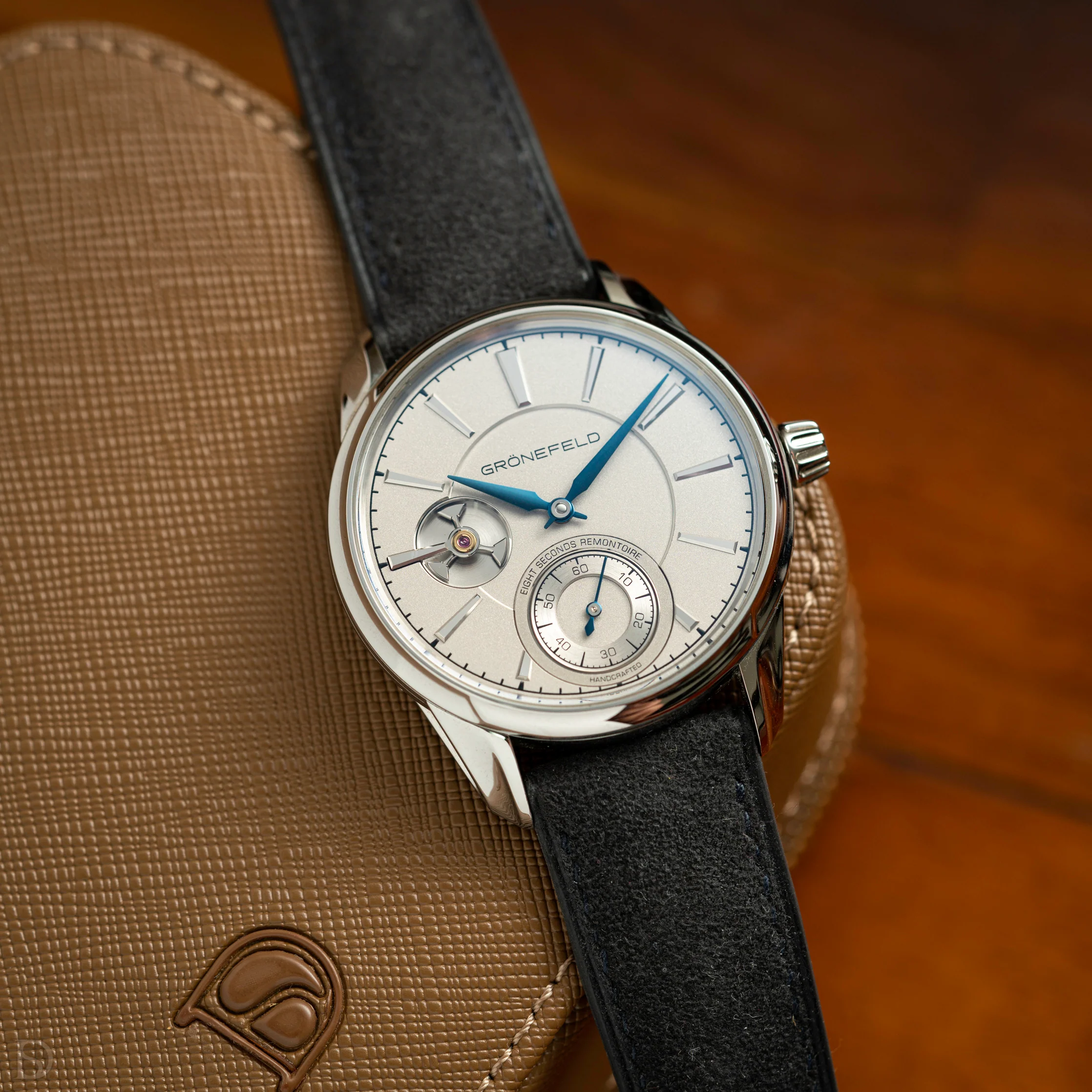 Dark Grey Alcantara Signature Strap - Image 6