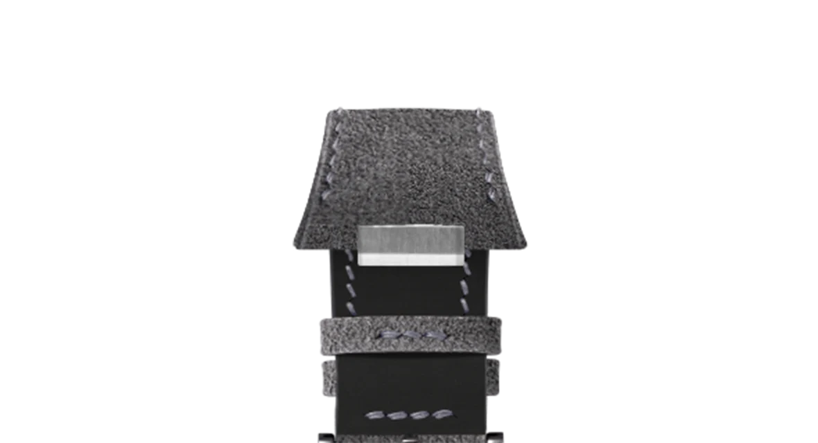 Dark Grey Alcantara Strap for Tissot PRX - Image 11