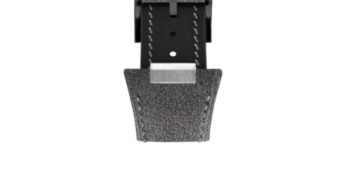 Dark Grey Alcantara Strap for Tissot PRX - Image 12