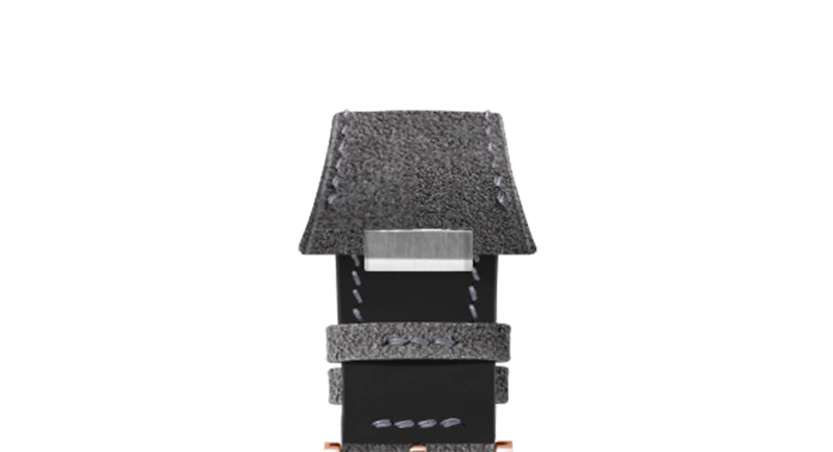 Dark Grey Alcantara Strap for Tissot PRX - Image 7