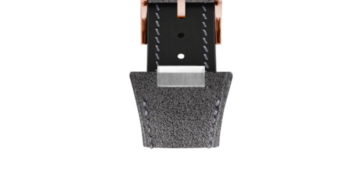 Dark Grey Alcantara Strap for Tissot PRX - Image 8