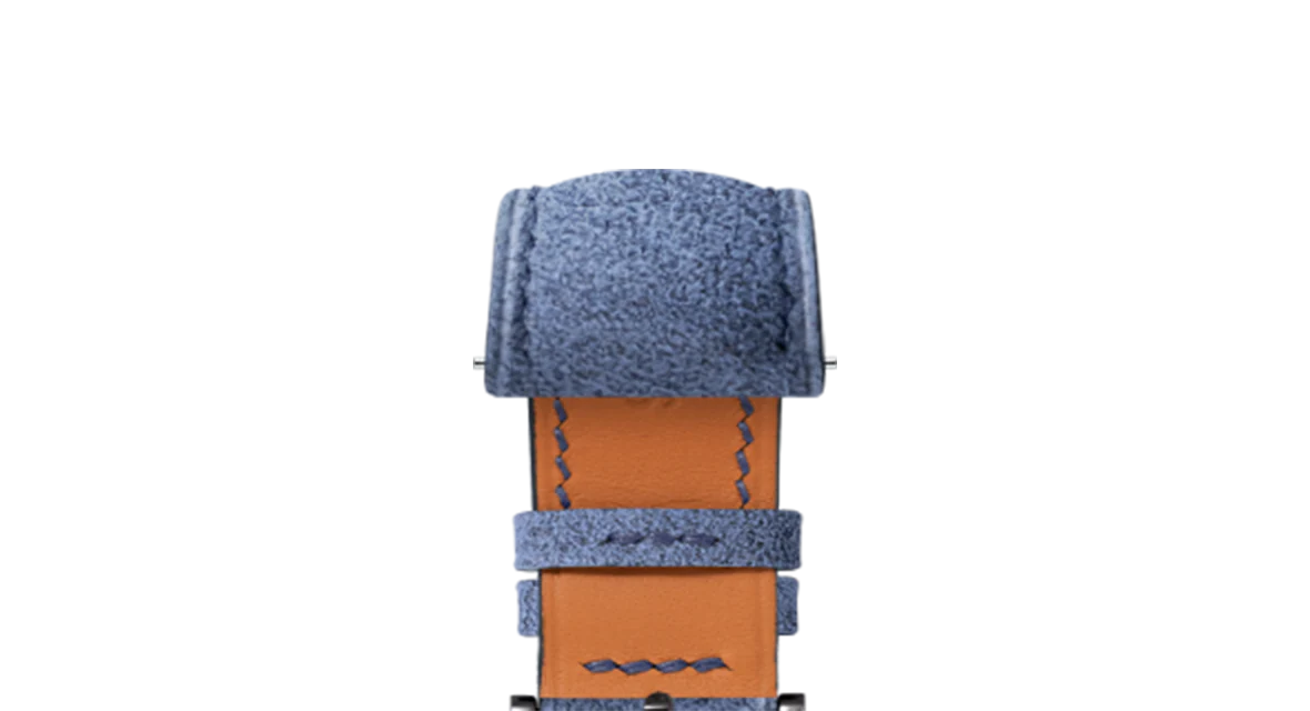 Denim Alcantara Signature Strap - Image 11