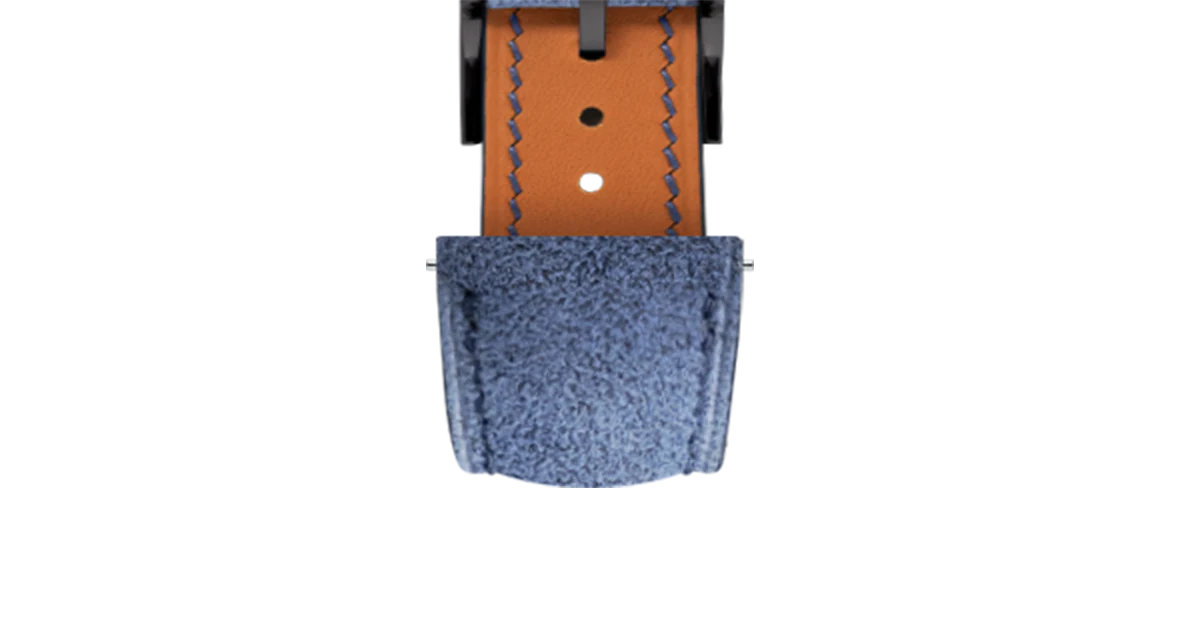 Denim Alcantara Signature Strap - Image 12