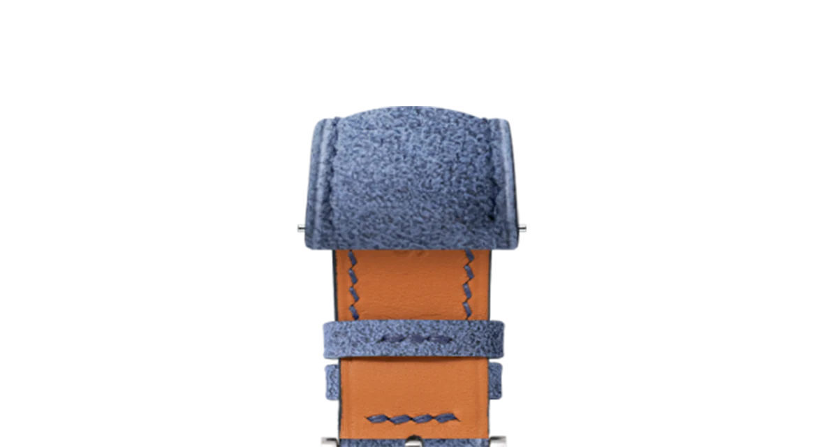 Denim Alcantara Signature Strap - Image 5