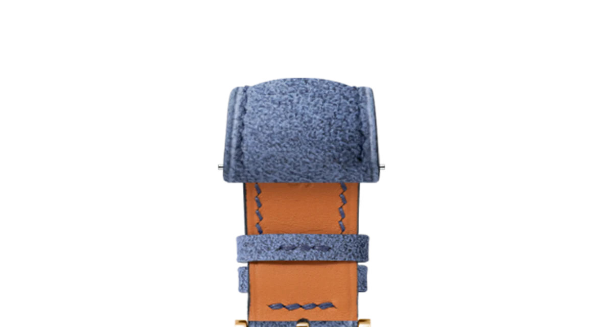 Denim Alcantara Signature Strap - Image 9