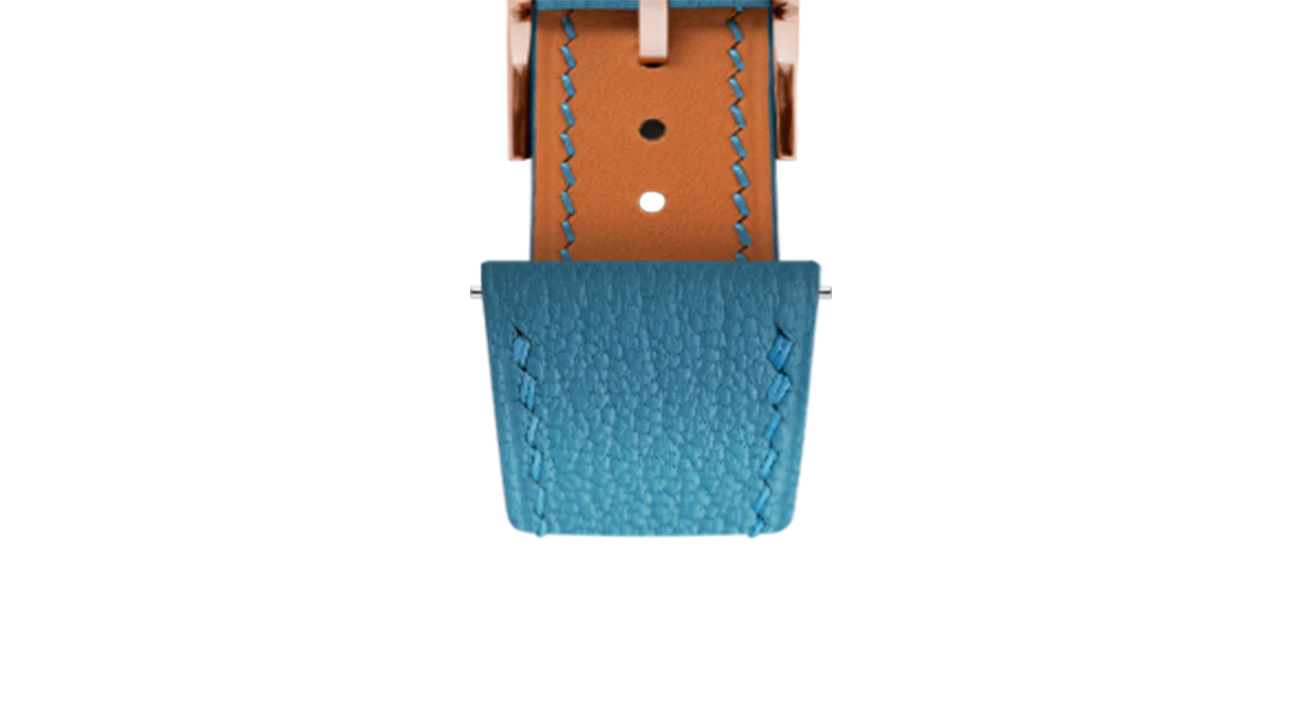 Overstock: Denim Chevre Slim Strap - Image 7