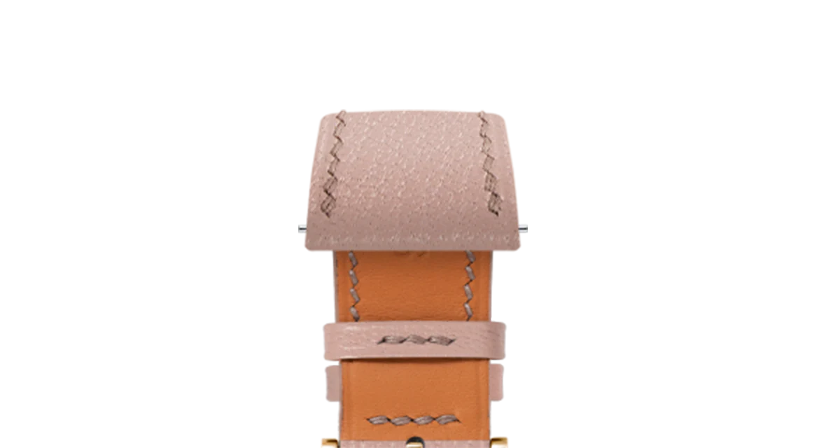 Dusty Pink Chevre Slim Strap - Image 10