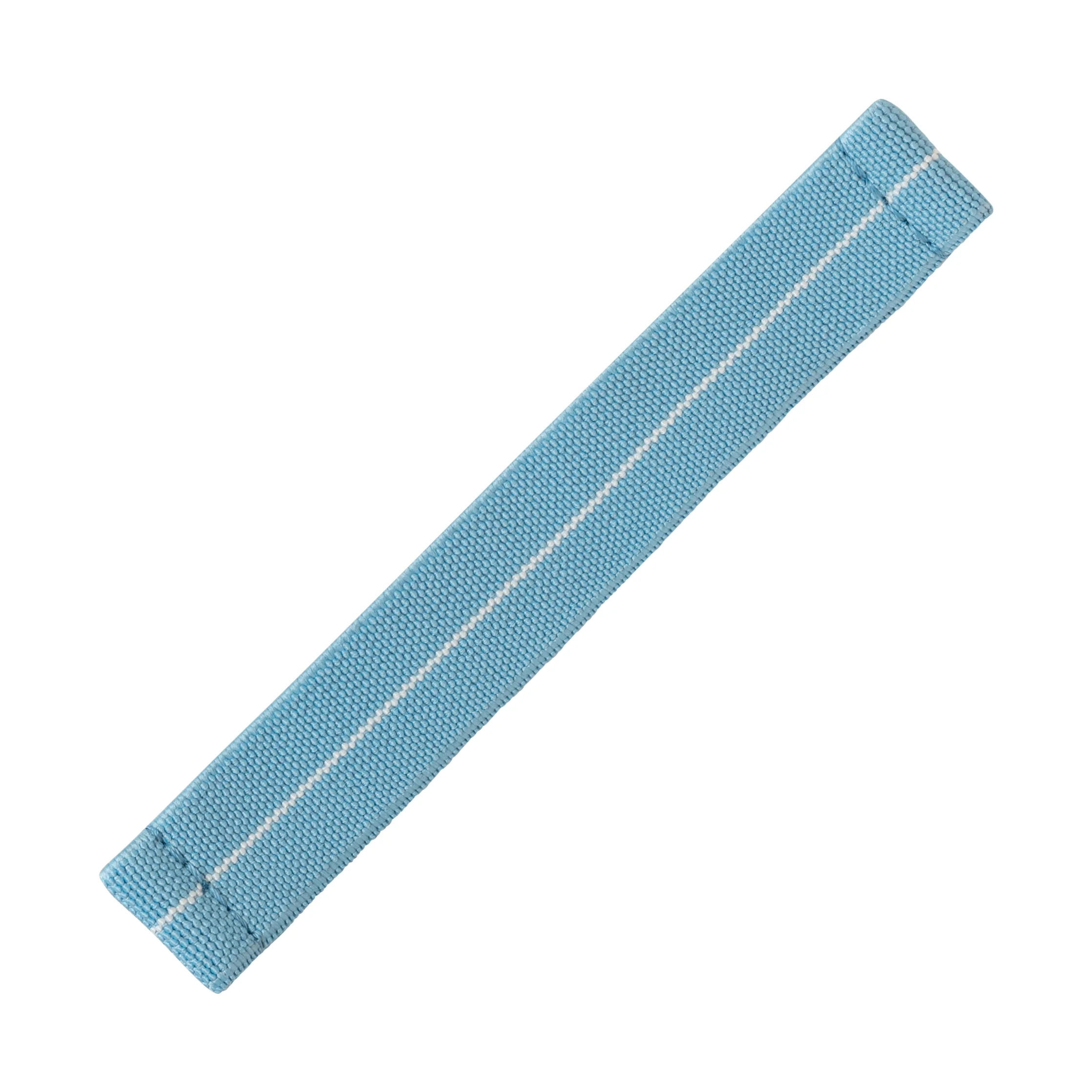 Overstock: Elastic Loop Light Blue/White