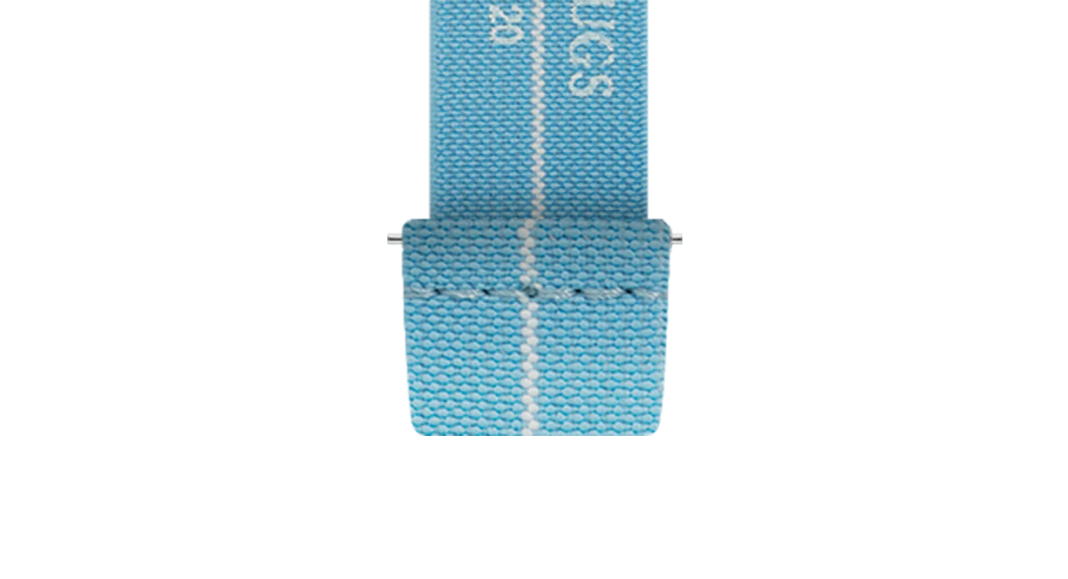 Overstock: Elastic Loop Light Blue/White - Image 8