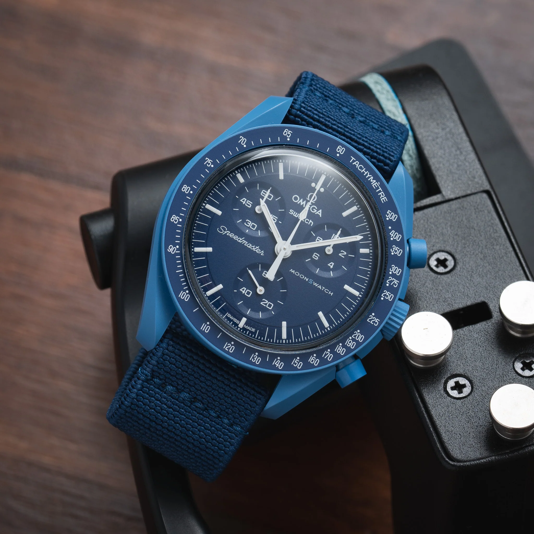 Elastic Loop Navy - Image 3