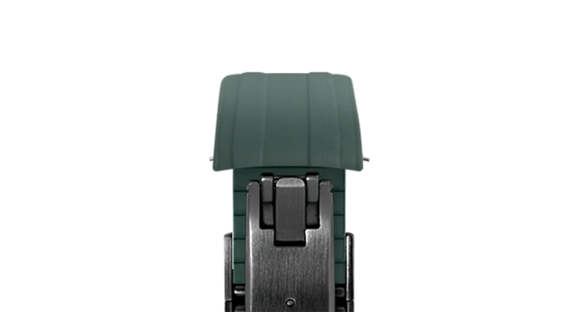 Overstock: Emerald Green CTS Rubber Strap for Omega Speedmaster - Image 12