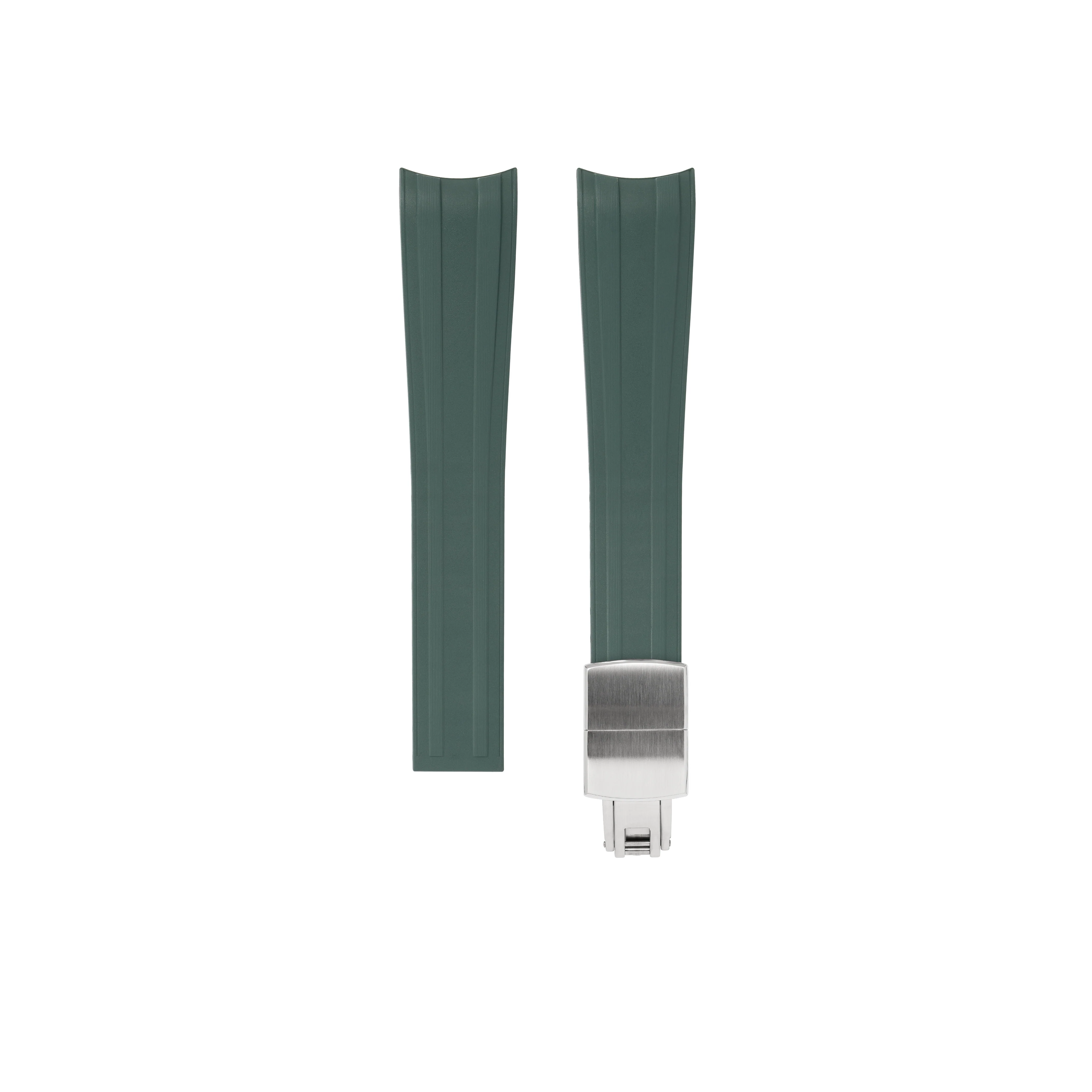Overstock: Emerald Green CTS Rubber Strap for Omega Speedmaster - Image 5