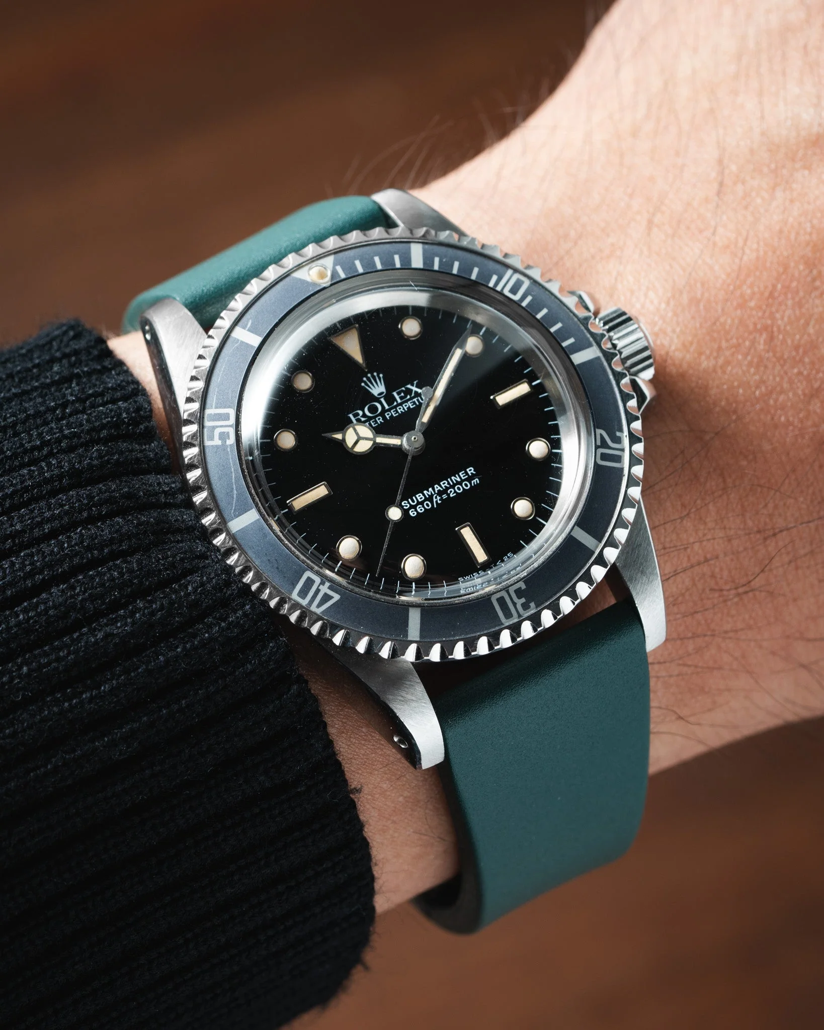 Emerald Green CTS Rubber Strap - Image 3