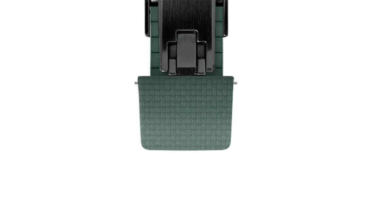 Emerald Green Sailcloth CTS Rubber Strap for F.P. Journe Élégante - Image 14