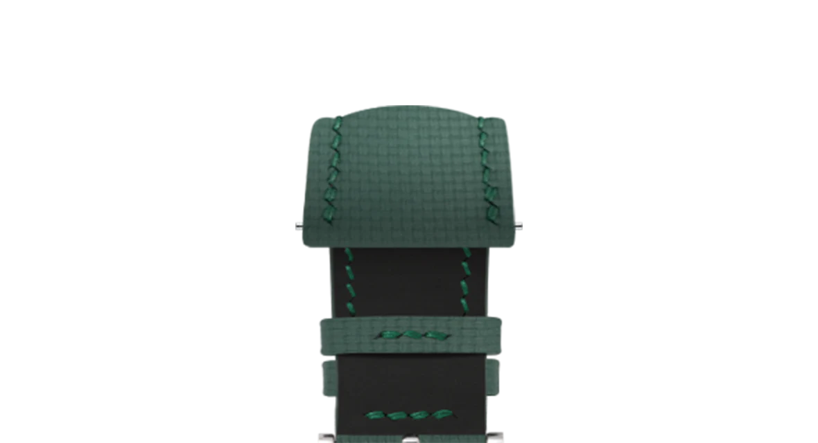 Emerald Green Sailcloth Signature Strap - Image 6