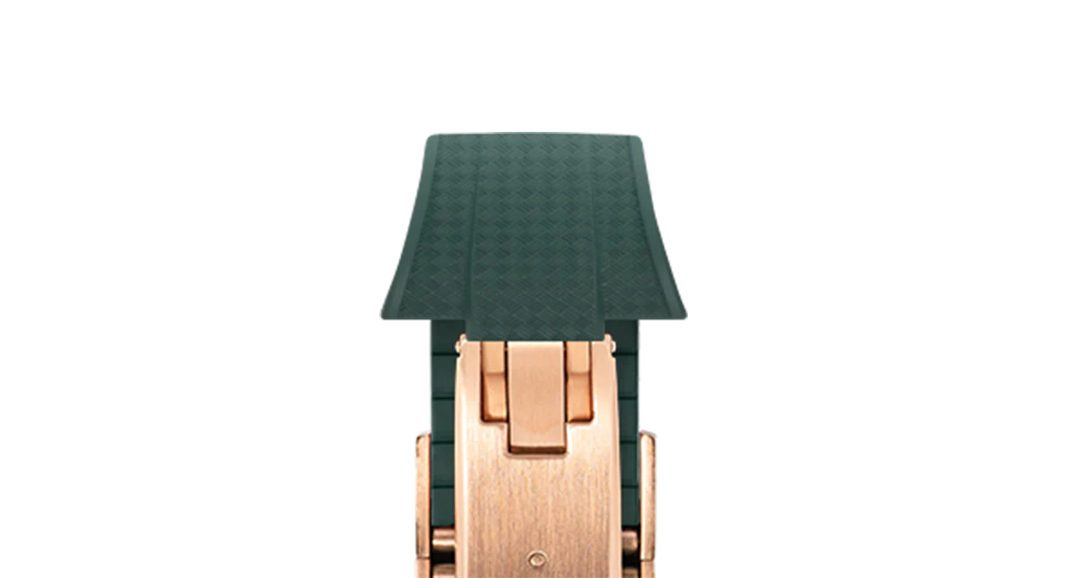 Emerald Green CTS Rubber Strap for Tissot PRX - Image 15