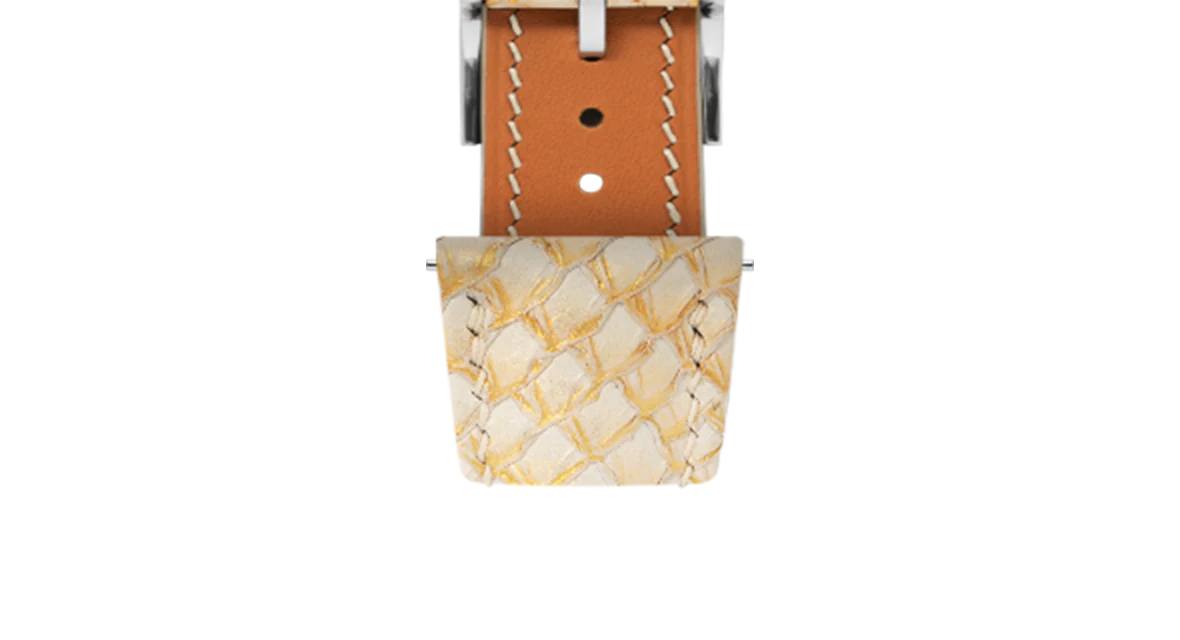 Gilded White Salmon Signature Strap - Image 10