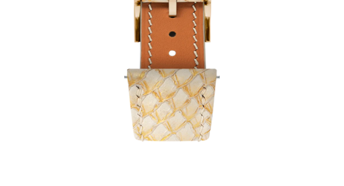 Gilded White Salmon Signature Strap - Image 13
