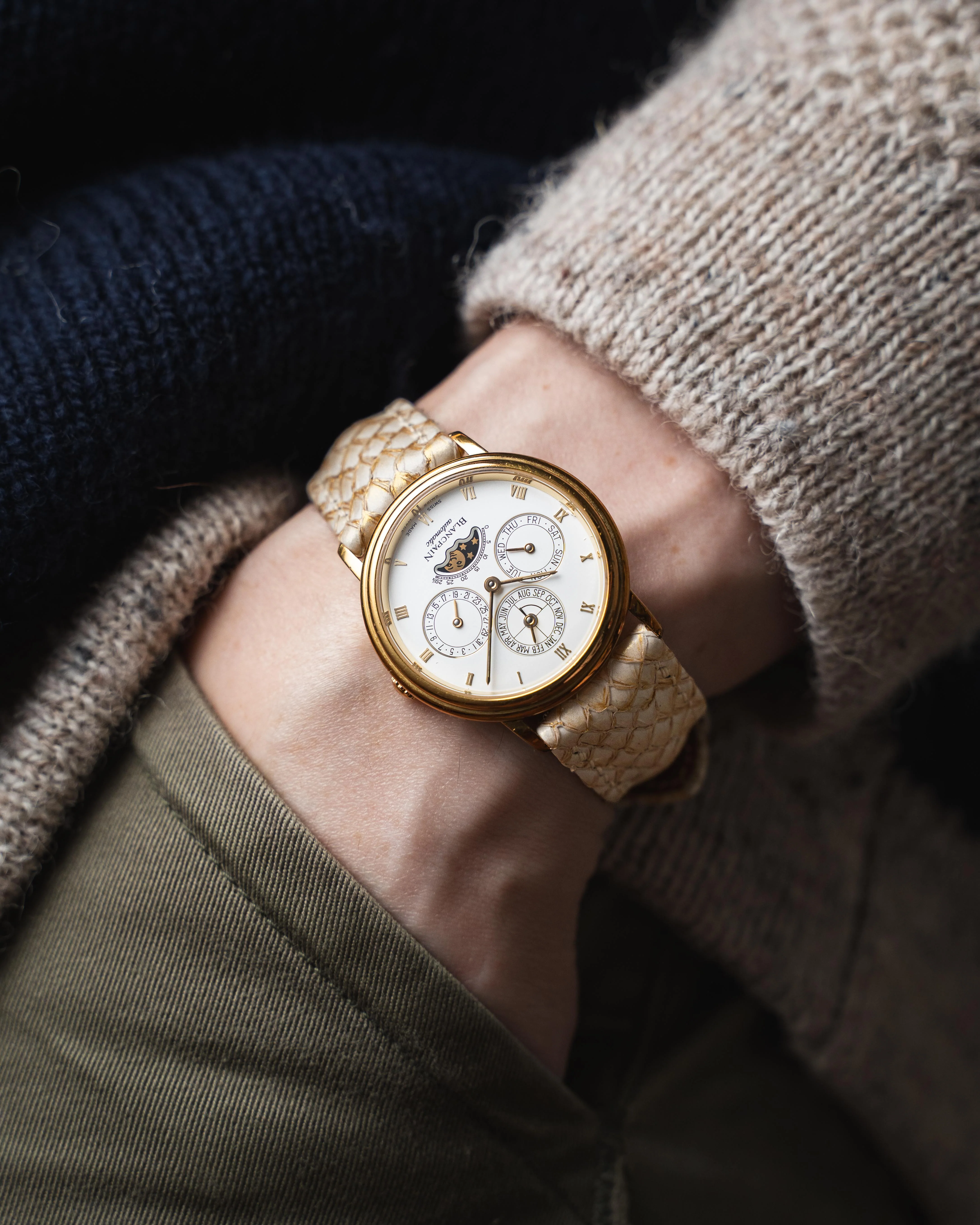 Gilded White Salmon Signature Strap - Image 3