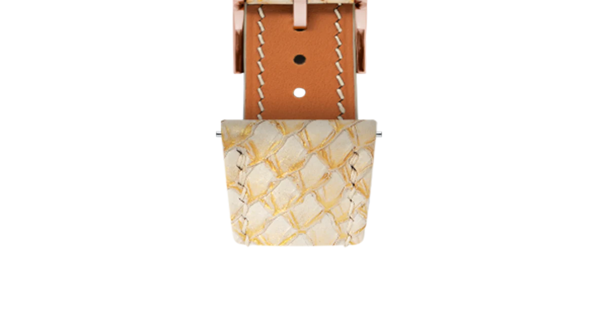 Gilded White Salmon Signature Strap - Image 9
