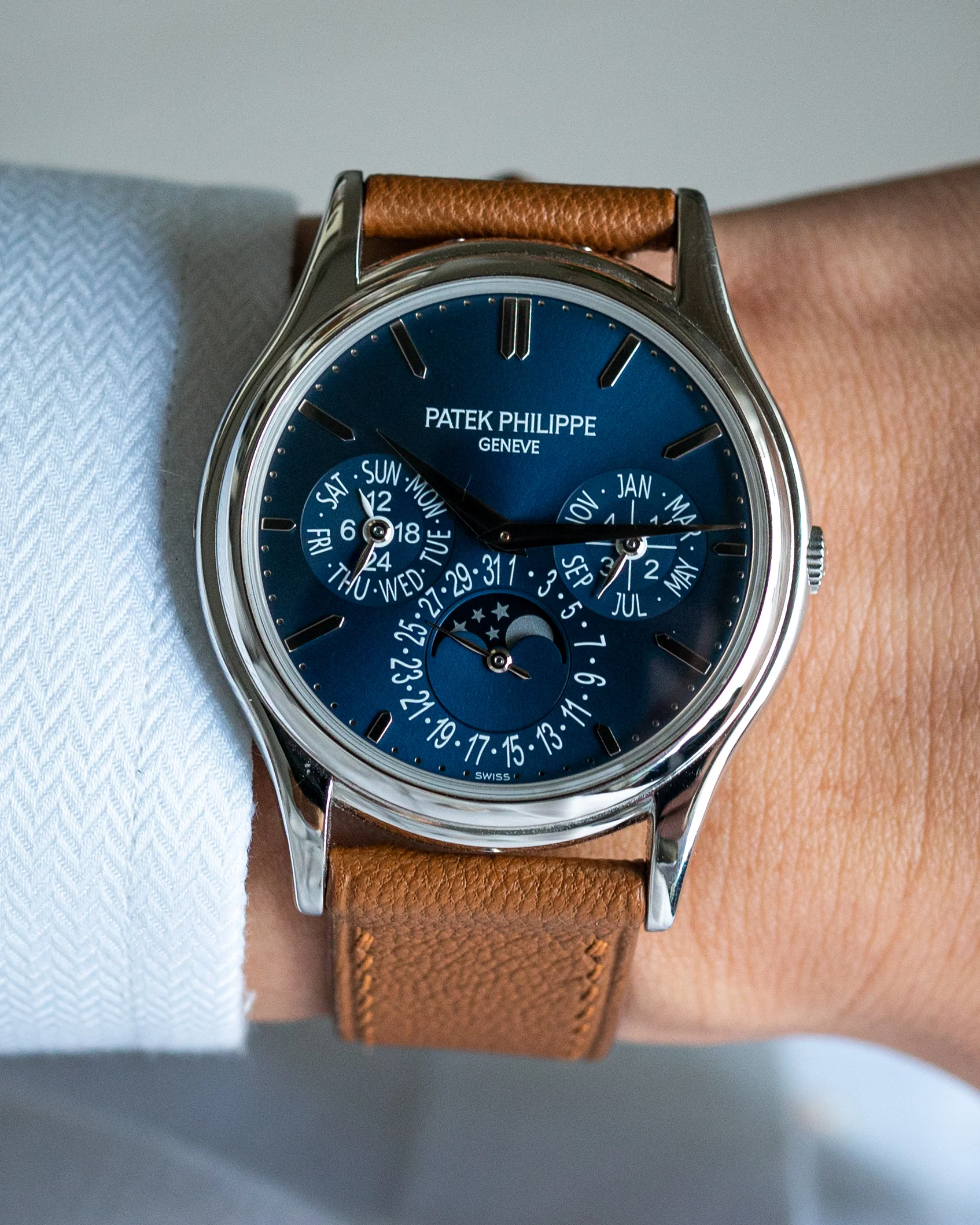 Gold Chevre Slim Strap - Image 4