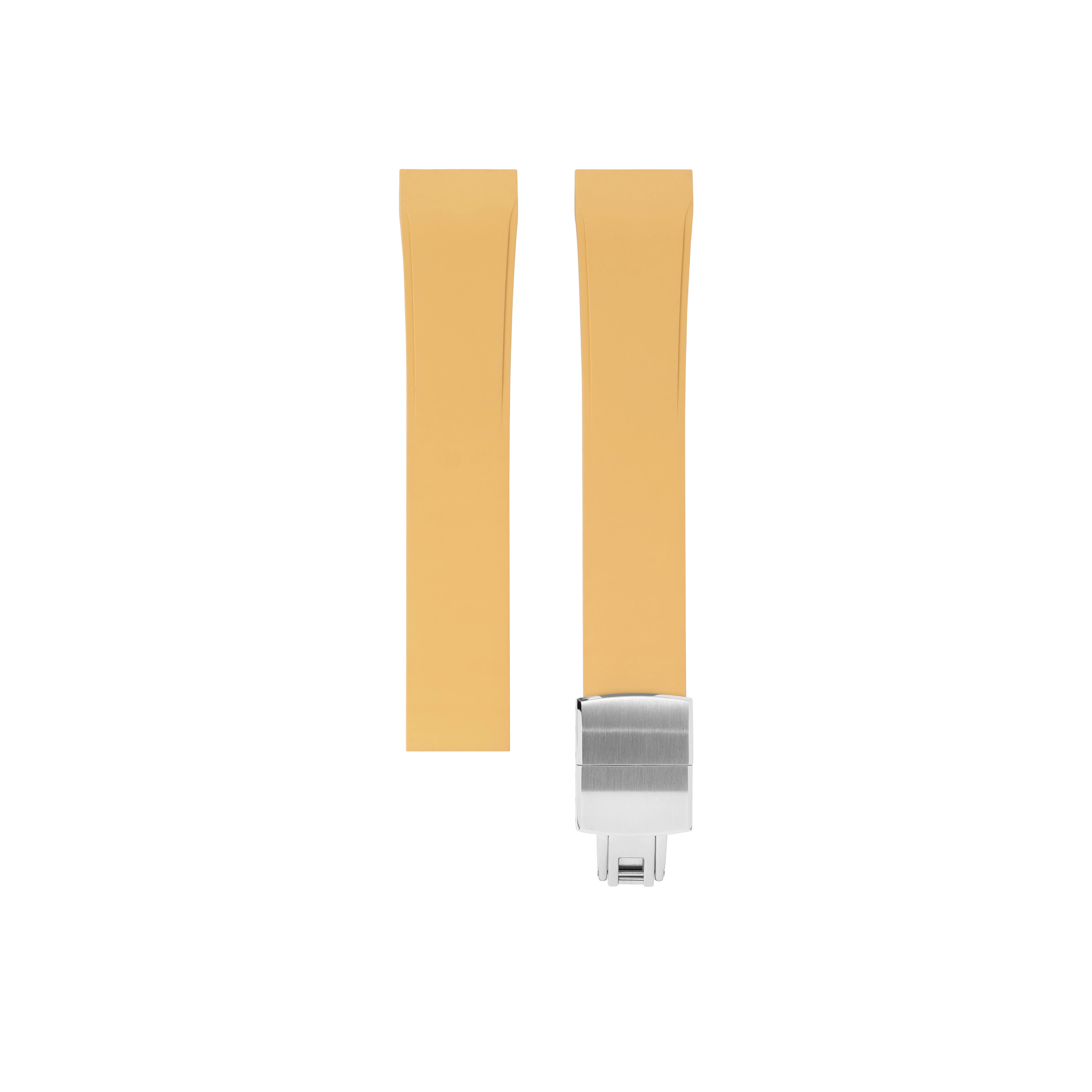 Gold CTS Rubber Strap for Cartier Santos de Cartier - Image 5